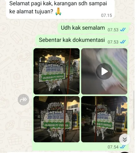 Pengiriman Papan Bunga Selamat Kedoya Utara