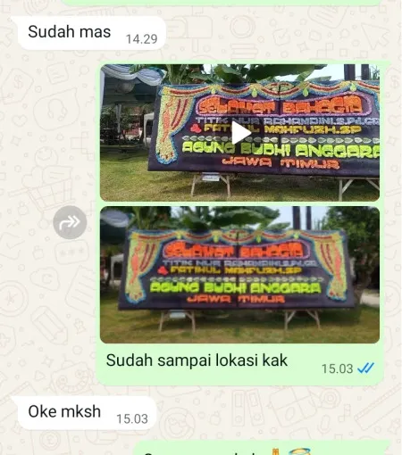 Pengiriman Papan Bunga Kedoya Utara