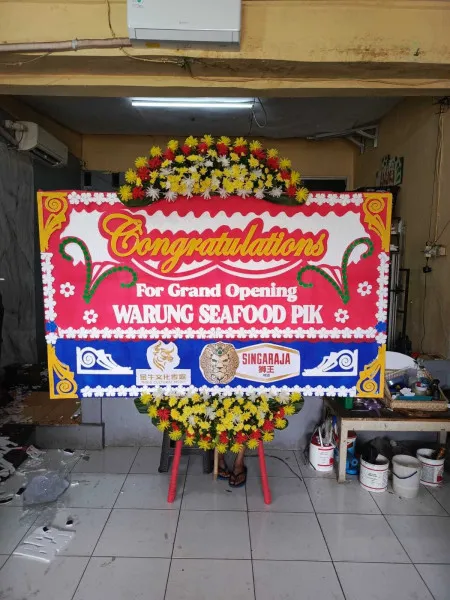 Papan Bunga Ucapan Selamat Kedoya Utara