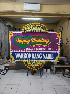 Papan Bunga di Kedoya Utara