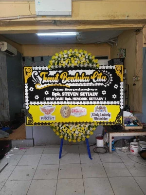 Papan Bunga di Kedoya Utara