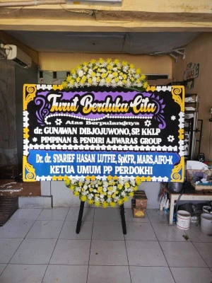 Papan Bunga di Kedoya Utara
